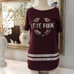 PINK VICTORIA'S SECRET shirt Size small